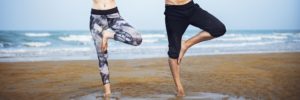 Yoga Beach Exercise