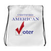 voter drawstring bag product photo
