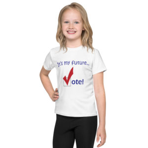 kids future vote t shirt product photo