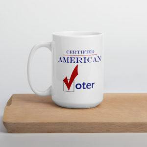 certified american voter mug